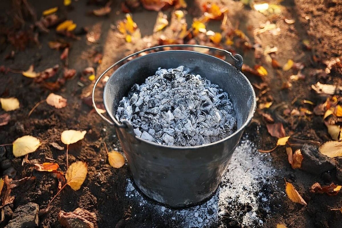 Hai sempre buttato la cenere del camino? Ecco come la uso per mille scopi utilissimi in giardino